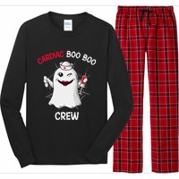 Spooky Cardiac Crew Halloween Nurse Costume Long Sleeve Pajama Set