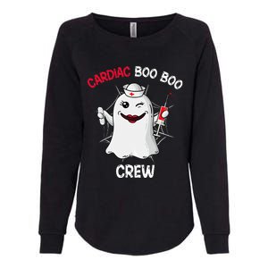 Spooky Cardiac Crew Halloween Nurse Costume Womens California Wash Sweatshirt