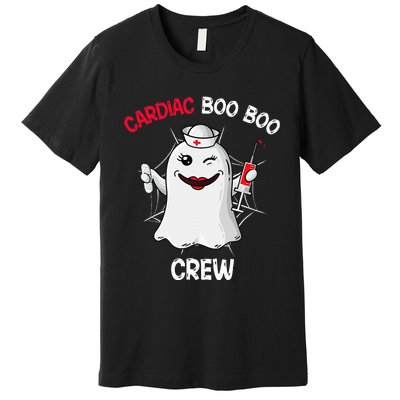 Spooky Cardiac Crew Halloween Nurse Costume Premium T-Shirt