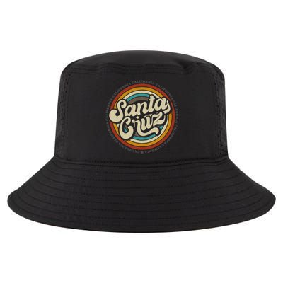 Santa Cruz city in California CA vintage  Cool Comfort Performance Bucket Hat