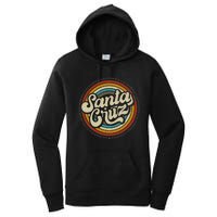 Santa Cruz city in California CA vintage  Women's Pullover Hoodie