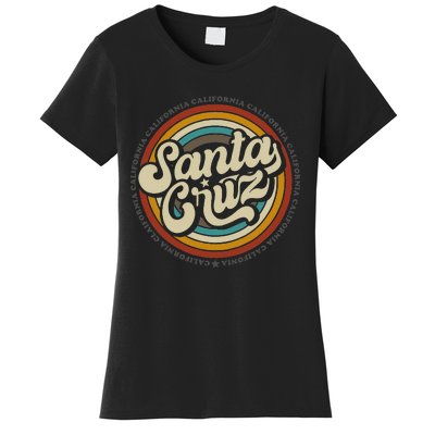 Santa Cruz city in California CA vintage  Women's T-Shirt