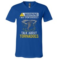 Storm Chaser Costume Tornado For Meteorologist Tornado V-Neck T-Shirt