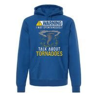 Storm Chaser Costume Tornado For Meteorologist Tornado Premium Hoodie