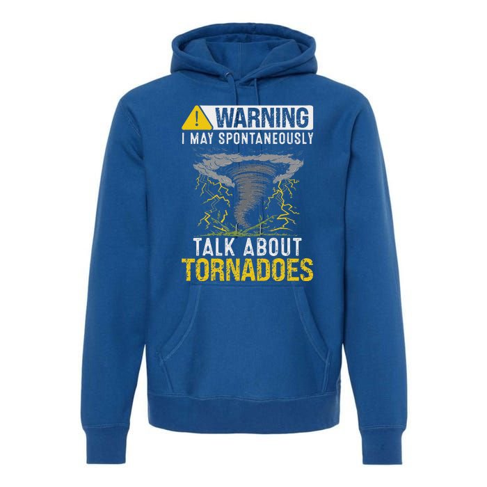 Storm Chaser Costume Tornado For Meteorologist Tornado Premium Hoodie