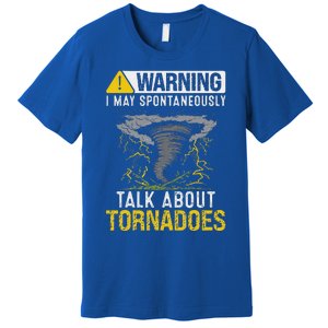 Storm Chaser Costume Tornado For Meteorologist Tornado Premium T-Shirt