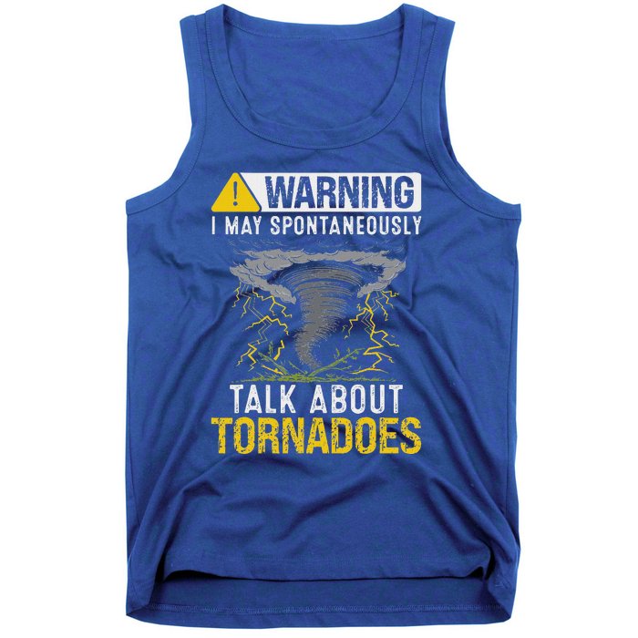 Storm Chaser Costume Tornado For Meteorologist Tornado Tank Top