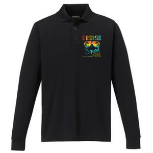 Squad Crew Cruise 2025 Summer Vacation Matching Performance Long Sleeve Polo