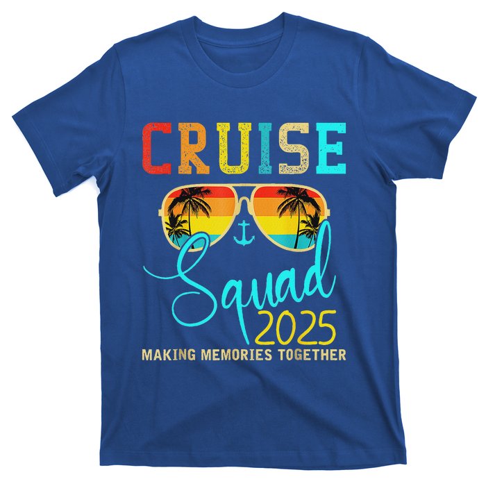 Squad Crew Cruise 2025 Summer Vacation Matching T-Shirt