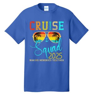 Squad Crew Cruise 2025 Summer Vacation Matching Tall T-Shirt