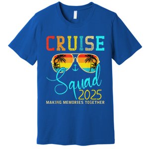 Squad Crew Cruise 2025 Summer Vacation Matching Premium T-Shirt