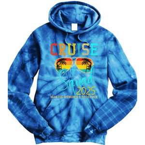 Squad Crew Cruise 2025 Summer Vacation Matching Tie Dye Hoodie