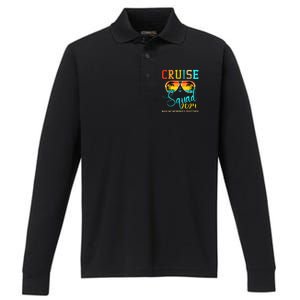 Squad Crew Cruise 2024 Summer Vacation Matching Family Group Performance Long Sleeve Polo