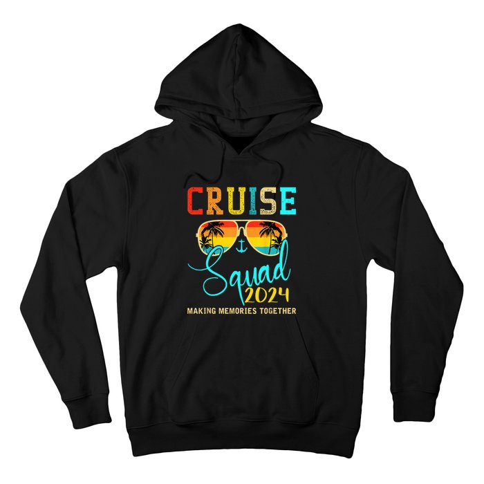 Squad Crew Cruise 2024 Summer Vacation Matching Family Group Hoodie