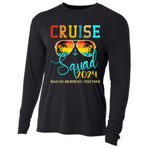 Squad Crew Cruise 2024 Summer Vacation Matching Family Group Cooling Performance Long Sleeve Crew