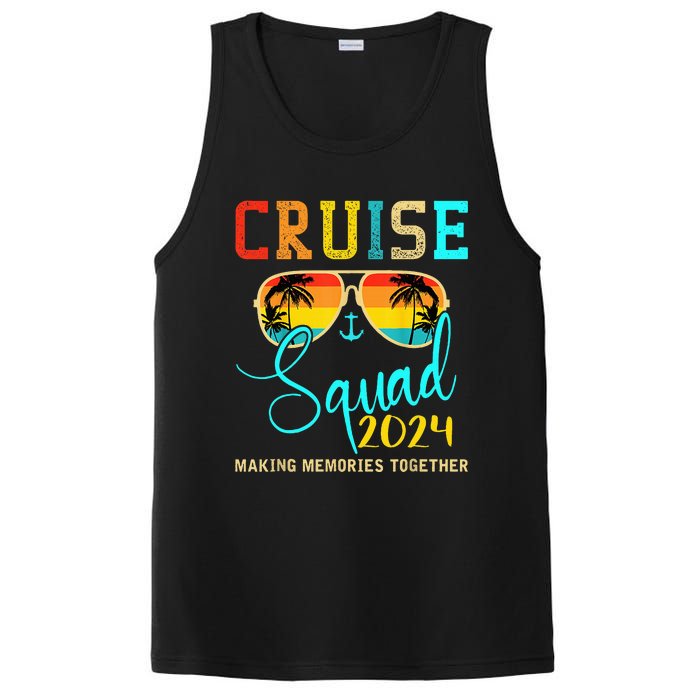 Squad Crew Cruise 2024 Summer Vacation Matching Family Group PosiCharge Competitor Tank