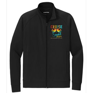 Squad Crew Cruise 2024 Summer Vacation Matching Family Group Stretch Full-Zip Cadet Jacket