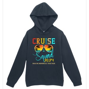 Squad Crew Cruise 2024 Summer Vacation Matching Family Group Urban Pullover Hoodie