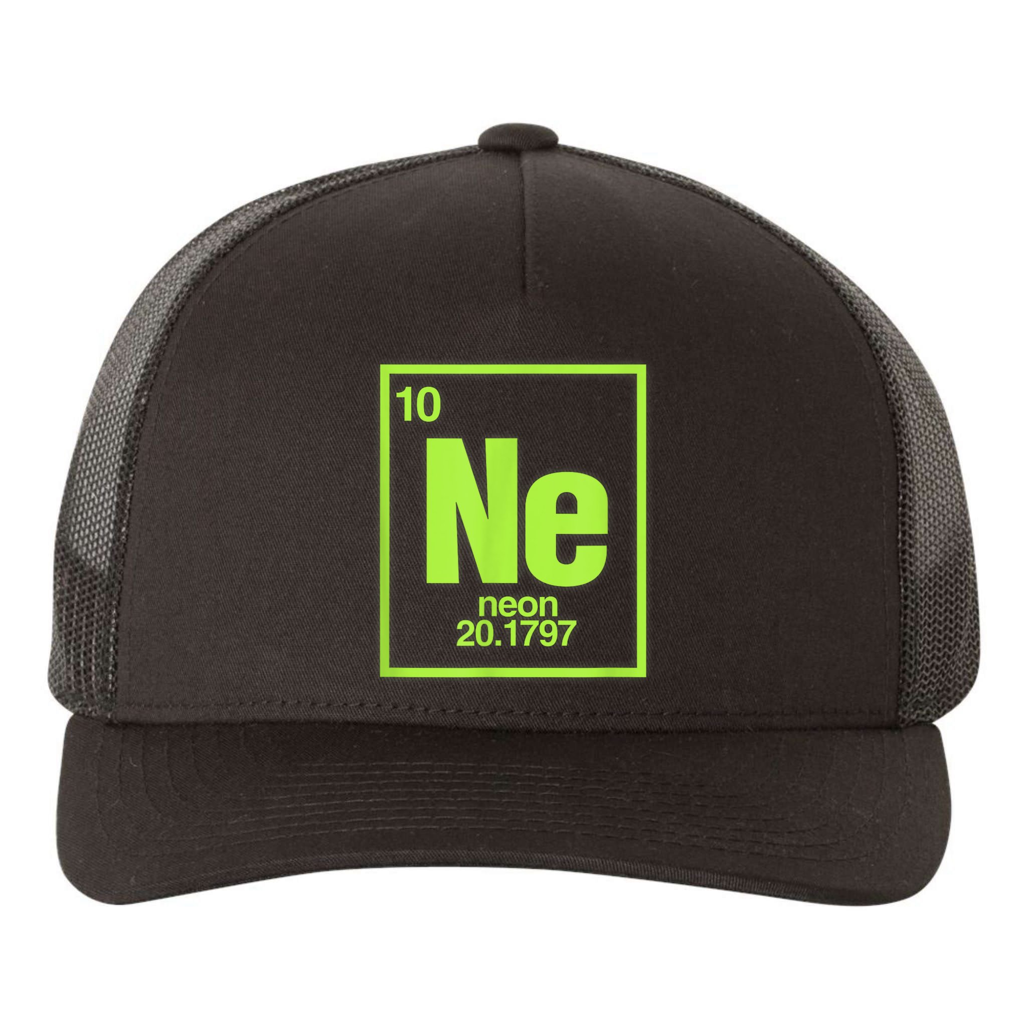 Science Chemistry Chemical Elements Ne Neon Yupoong Adult 5-Panel Trucker Hat