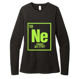 Science Chemistry Chemical Elements Ne Neon Womens CVC Long Sleeve Shirt