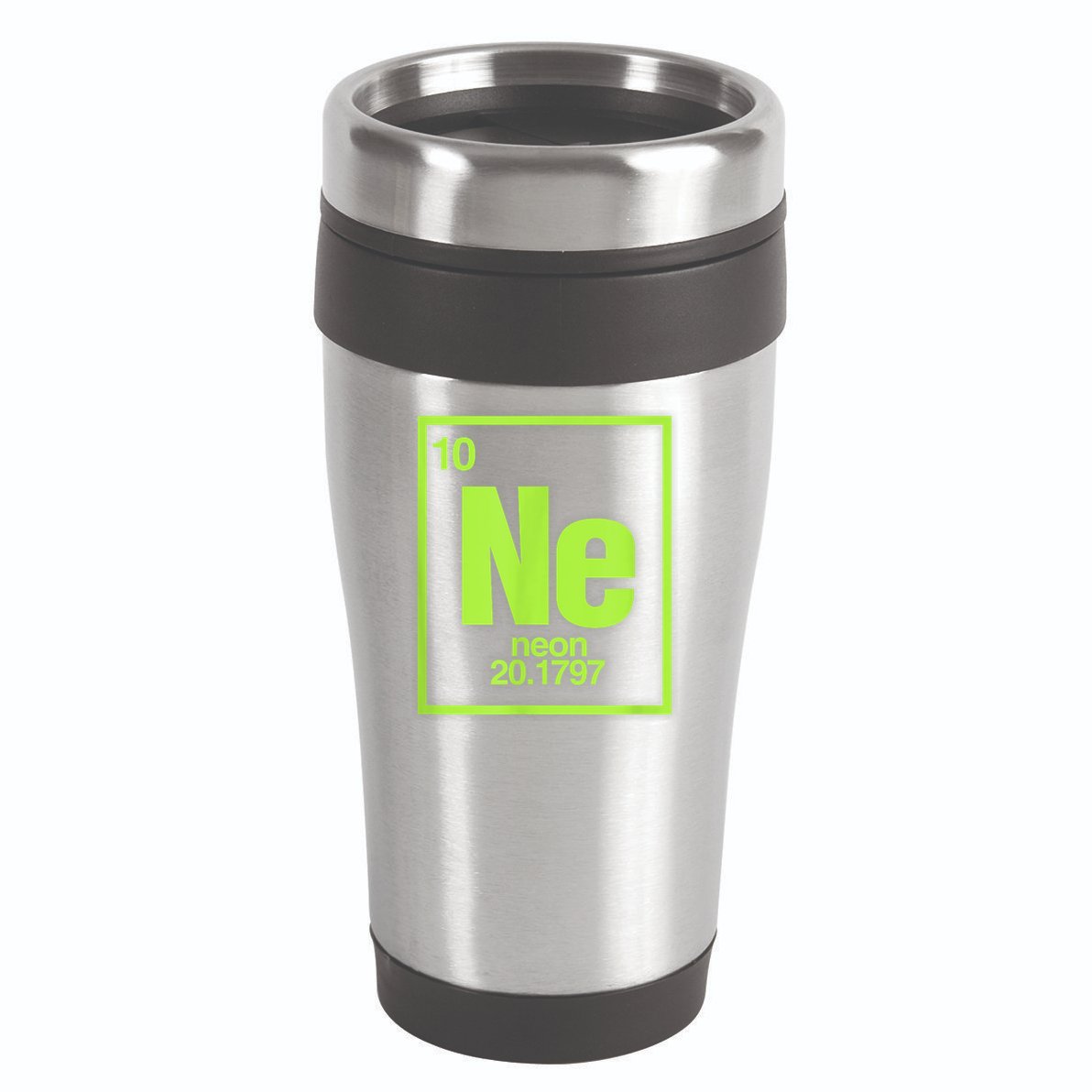 Science Chemistry Chemical Elements Ne Neon 16oz Travel Tumbler