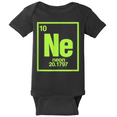 Science Chemistry Chemical Elements Ne Neon Baby Bodysuit