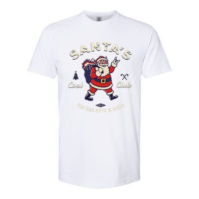 SantaS Coal Club For Bad And Evil Santa Claus Softstyle CVC T-Shirt