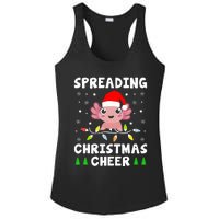 Spreading Christmas Cheer Cute Xmas Axolotl Fish Holiday Ladies PosiCharge Competitor Racerback Tank