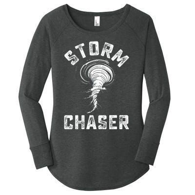 Storm Chaser Costume Tornado Twister Chasers Women's Perfect Tri Tunic Long Sleeve Shirt