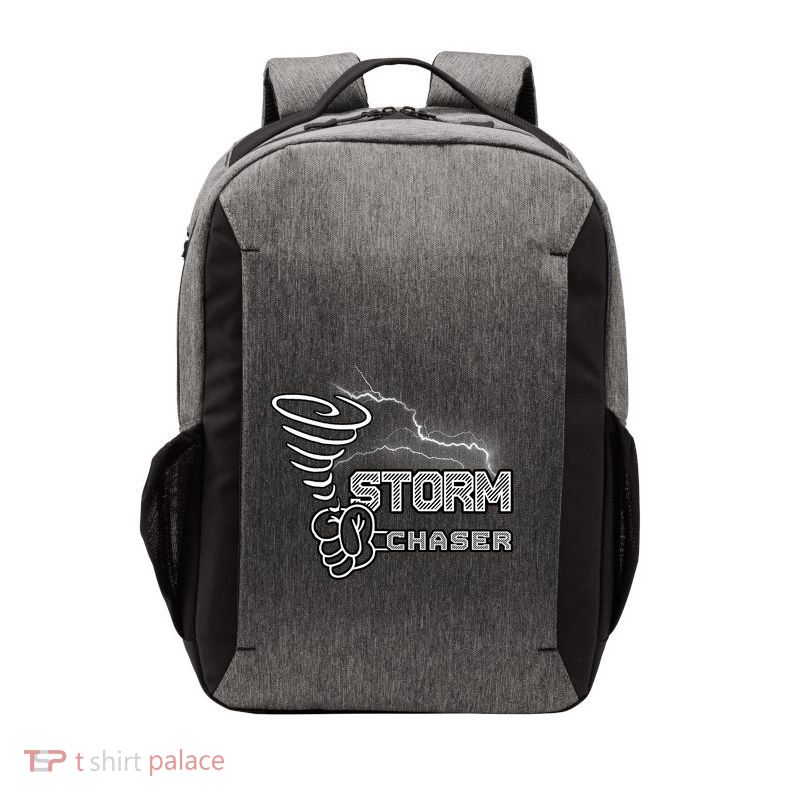Storm Chaser Cool Electric Lightning Tornado Weather Vector Backpack