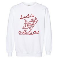 SantaS Cocktail Club North Pole Distillery Garment-Dyed Sweatshirt