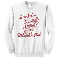 SantaS Cocktail Club North Pole Distillery Sweatshirt