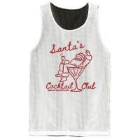 SantaS Cocktail Club North Pole Distillery Mesh Reversible Basketball Jersey Tank