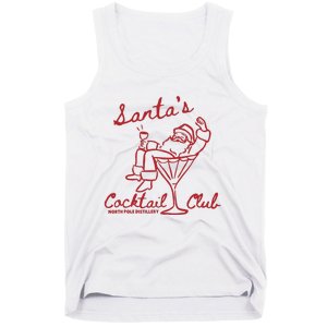 SantaS Cocktail Club North Pole Distillery Tank Top