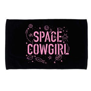 Space Cowgirl Cow Girl 70s Disco Preppy  Microfiber Hand Towel