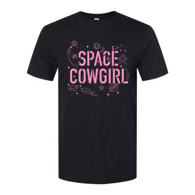 Space Cowgirl Cow Girl 70s Disco Preppy  Softstyle CVC T-Shirt