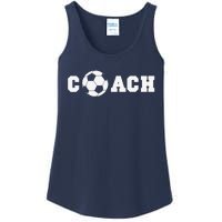 Soccer Coach Coaching Staff Ladies Essential Tank