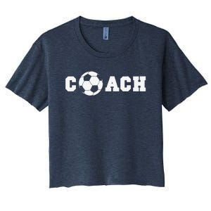 Soccer Coach Coaching Staff Women's Crop Top Tee