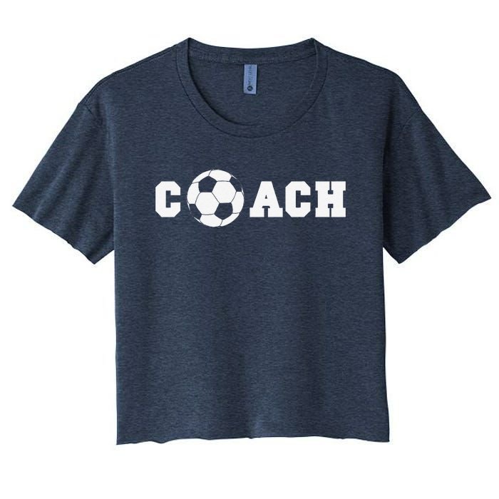 Soccer Coach Coaching Staff Women's Crop Top Tee