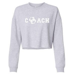 Soccer Coach Coaching Staff Cropped Pullover Crew