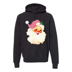 Santa Claus Christmas Design Premium Hoodie