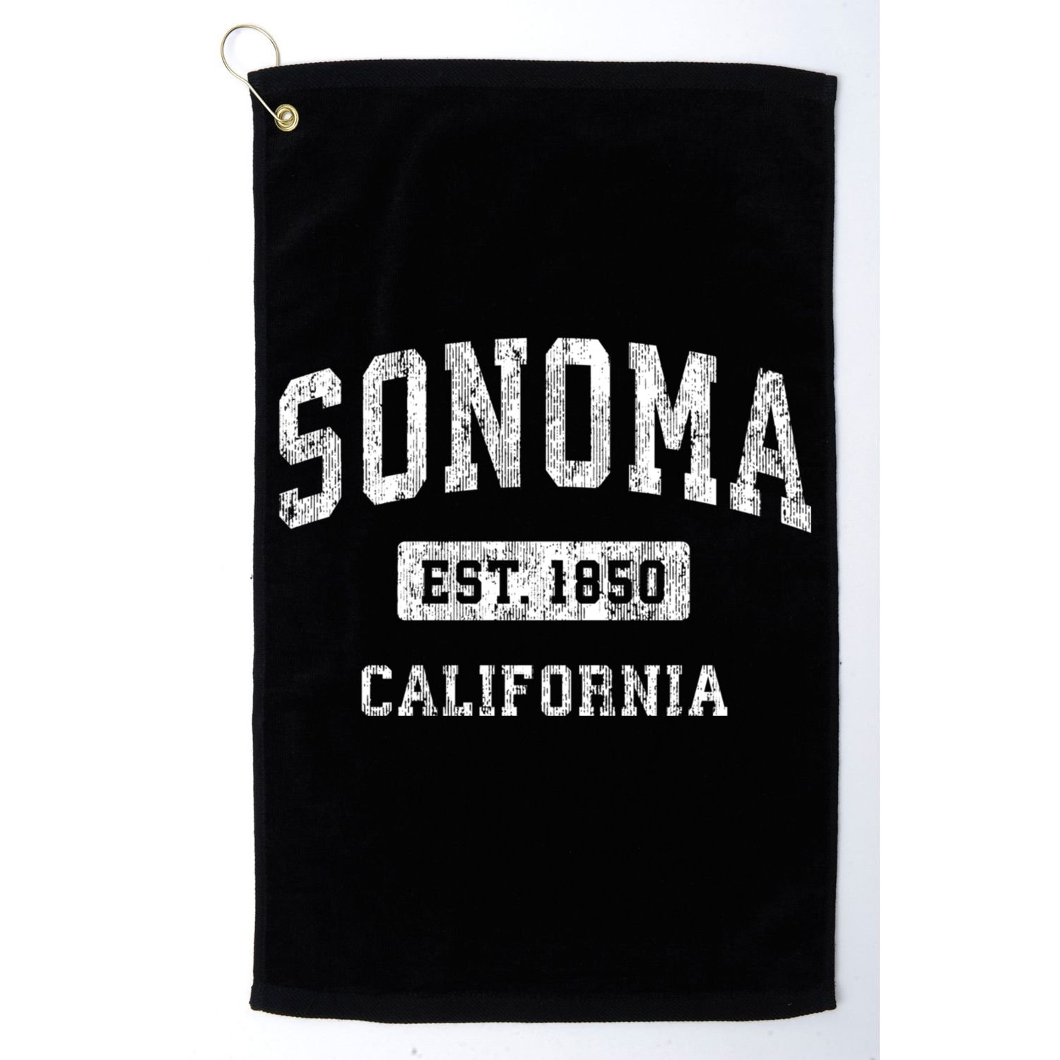 Sonoma California Ca Vintage Sports Golf Towel