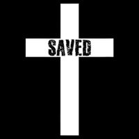 Saved Cross Christian Inspirational Design Mousepad