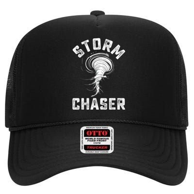 Storm Chaser Costume Tornado Twister Chasers High Crown Mesh Back Trucker Hat