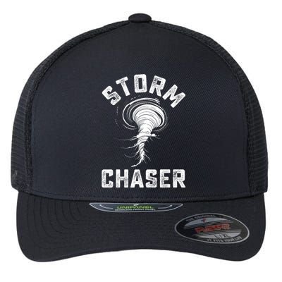 Storm Chaser Costume Tornado Twister Chasers Flexfit Unipanel Trucker Cap