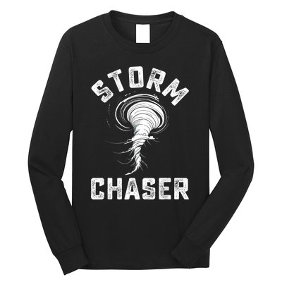 Storm Chaser Costume Tornado Twister Chasers Long Sleeve Shirt