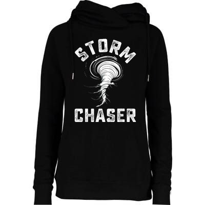 Storm Chaser Costume Tornado Twister Chasers Womens Funnel Neck Pullover Hood