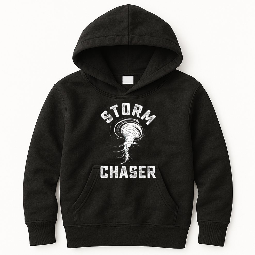 Storm Chaser Costume Tornado Twister Chasers Kids Hoodie