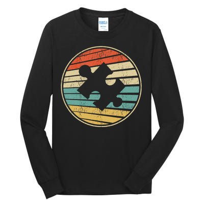 Santa Cruz California Sunset 70s 80s Vintage Tall Long Sleeve T-Shirt