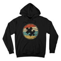 Santa Cruz California Sunset 70s 80s Vintage Tall Hoodie